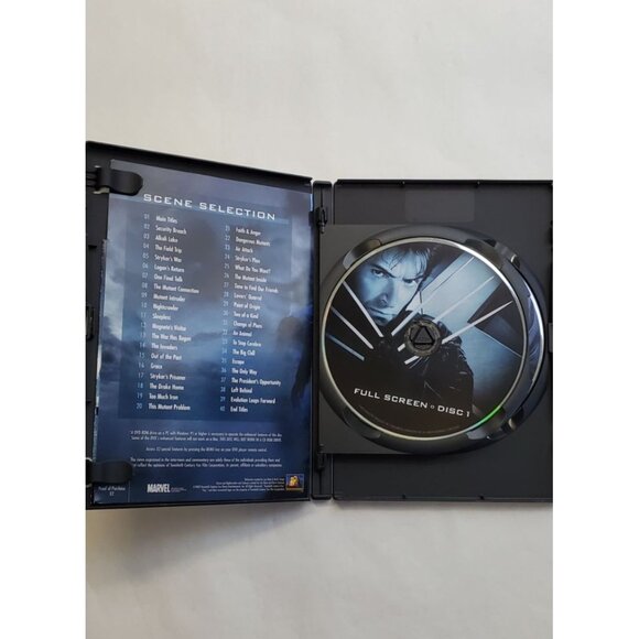 X2 X-Men United DVD 2003 - Fullscreen Edition 2-Disc Set - Picture 2 of 9